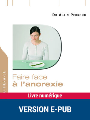 cover image of Faire face à l'anorexie--EPUB